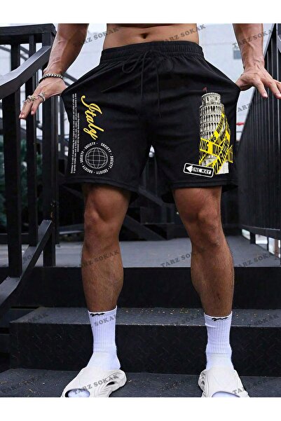 Kalic Studio Harajuka Anime Retro Summer Shorts برمودا - للجنسين Y2K KOD-11427