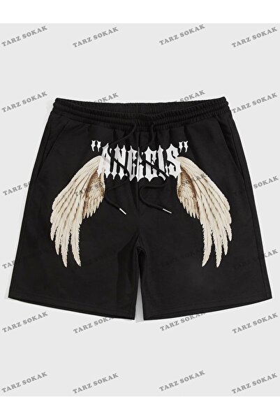 Kalic Studio Pantaloni scurti de vară retro Harajuka Anime Bermude - Unisex Y...