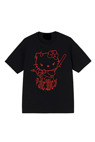 CONSTRAİN Γοτθικό μπλουζάκι Hello Satan Sun