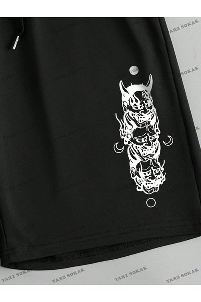 Kalic Studio Y2K Unisex καλοκαιρινό σορτς Bermuda Harajuka Anime Retro KOD-11563