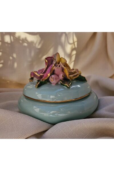 BY.RAYKA PORSELEN El Dekor BONBONYER EL BOYAMA ŞEKERLİK