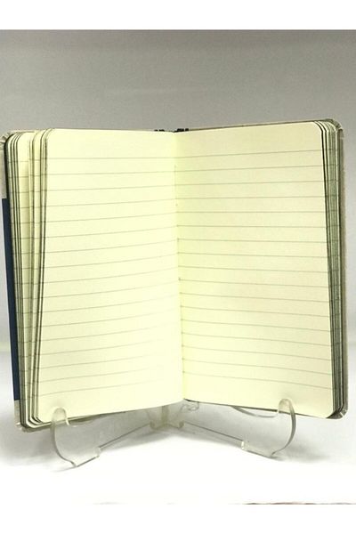 Gıpta Istanbul Retro 9x14 96 Notebook - Leaf Bound and Striped