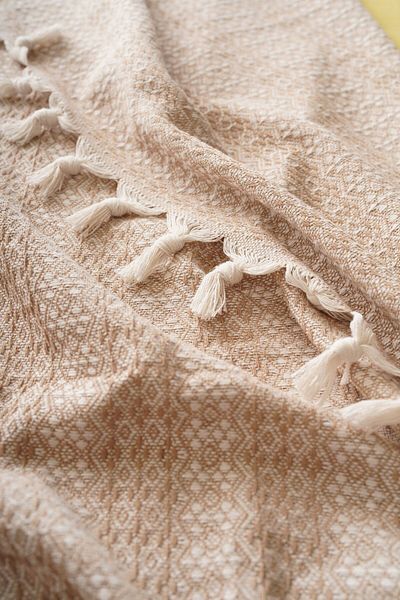dafne moda Cream Colored Double Cotton Pique