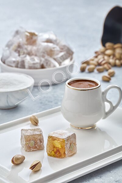 LOQO مسحوق الفستق المغطى بالبهجة التركية المحمصة المزدوجة - 1 كجم (عبوة واحدة...