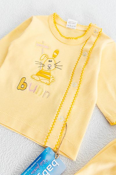 Babymod Double Baby Set with Rabbit Figure with Front Snaps