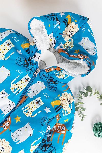 Babymod Figured Plush Inside Baby Boy Astronaut Jumpsuit