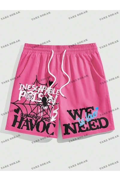 perseusshopping Y2K Unisex Harajuka Anime Retro Letnje Šortsevi - KOD-11461