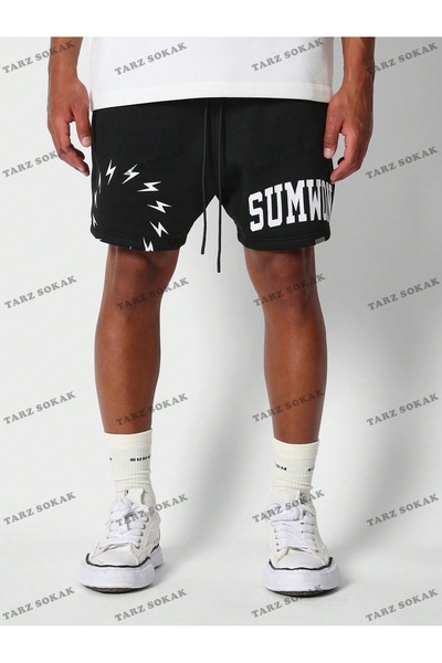 Kalic Studio Y2K شورت صيفي للجنسين برمودا هاراجوكا أنيمي ريترو KOD-11400