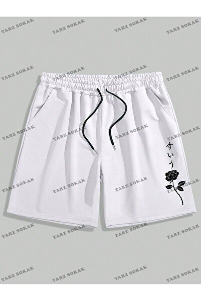 perseusshopping Y2K Unisex Harajuka Anime ρετρό καλοκαιρινό σορτς - KOD-11618