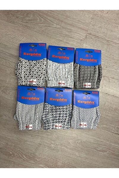 Men's Patterned Impregnation 6-Pack Boxer