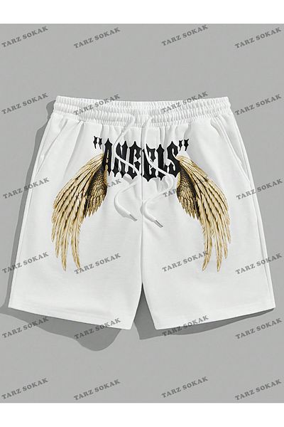 perseusshopping Καλοκαιρινό σορτς Unisex - Βερμούδες, Harajuka Anime, Y2K Retro KOD-11446