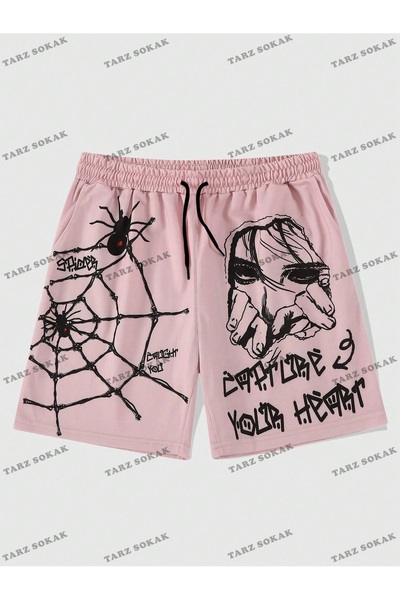 Tarzsokak Pantaloni scurți de vară retro unisex Harajuka Anime Y2K - KOD-11533