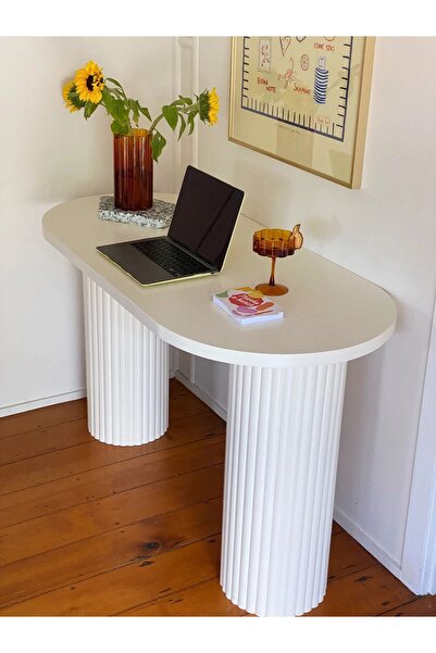 BÜYÜK İNCİ Oval Şekilli Ahşap Masa