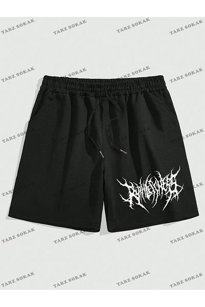 Kalic Studio Pantaloni scurți de vară unisex Y2K Bermude Harajuka Anime Retro KOD-11387
