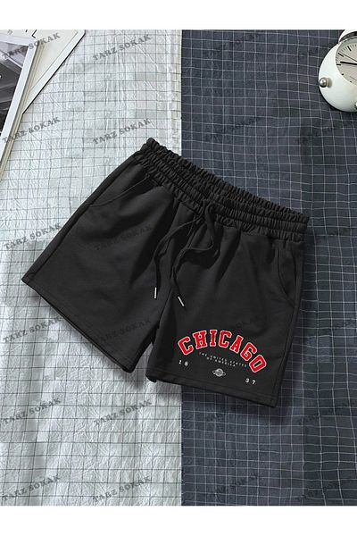 Kalic Studio Pantaloni scurți de vară retro unisex Harajuka Anime Y2K - KOD-11602