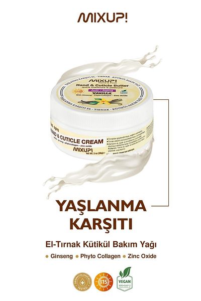 Mixup Mix Up Vanilla Butter Hand & Skin Cream - Anti-Aging 56g