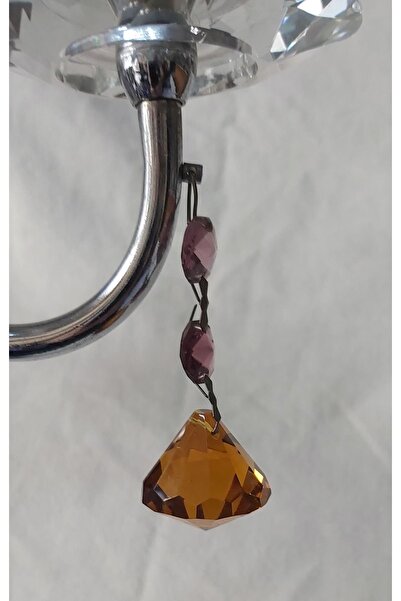 yıldırımavize Perlo Model Kristal Avize Taşı 30x30 2 Adet (METAL HALKA HEDİYE)