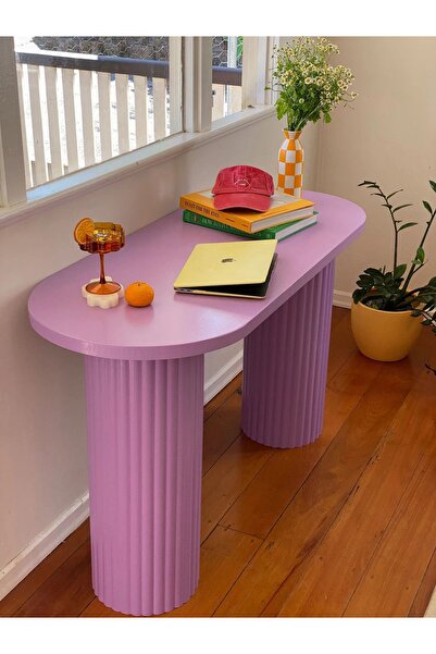 BÜYÜK İNCİ Oval Şekilli Ahşap Masa