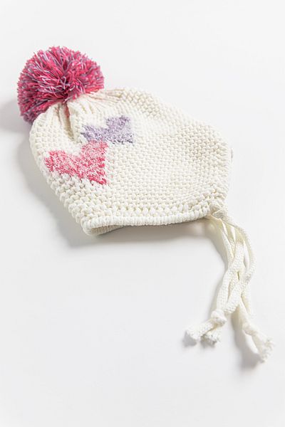 Babymod Heart Patterned Pompom 0-18 Months Baby Girl Beret