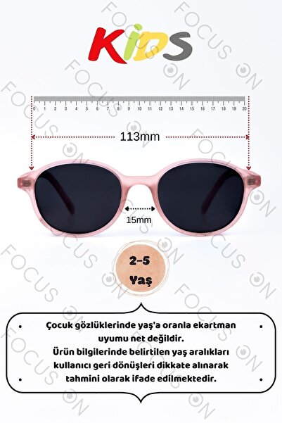 Focus On Polarized Sunglasses for Children Ages 1-5