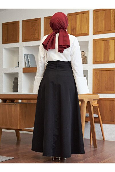 Neways Μαύρη τζιν φούστα Neways