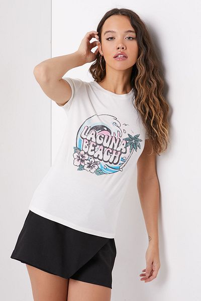 Ardene Graphic Crew Neck Tee