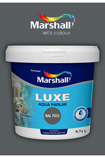 Marshall Luxe Aqua Parlak Su Bazlı Akrilik Dekoratif Dönüşüm Boyası 0,75 Litr...