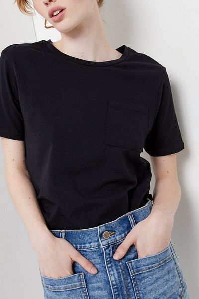 Ardene Basic Boxy Tee with Pocket
