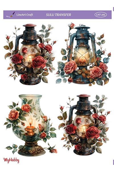 LİNEART Sulu Transfer LNT295  25x35cm