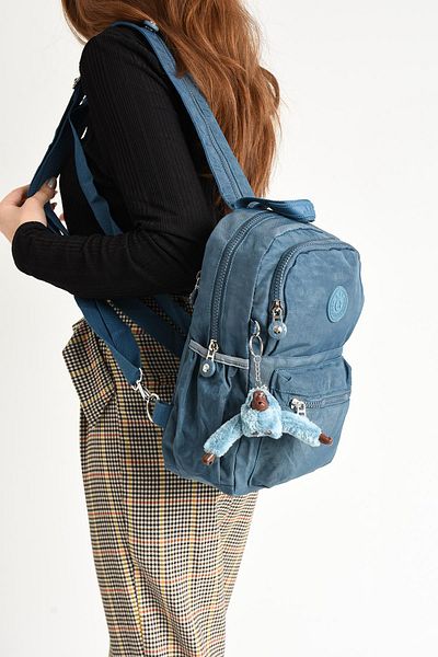 571 Collections Çanta Geantă sport pentru femei tinere - atât spate, cât și piept, albastru (model: 571-8C)