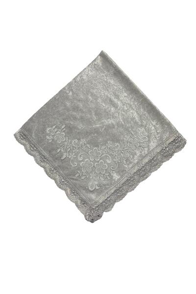 CENGİZ ÇEYİZ Güpürlü Kadife 80x80 Lüxs Bohça 845