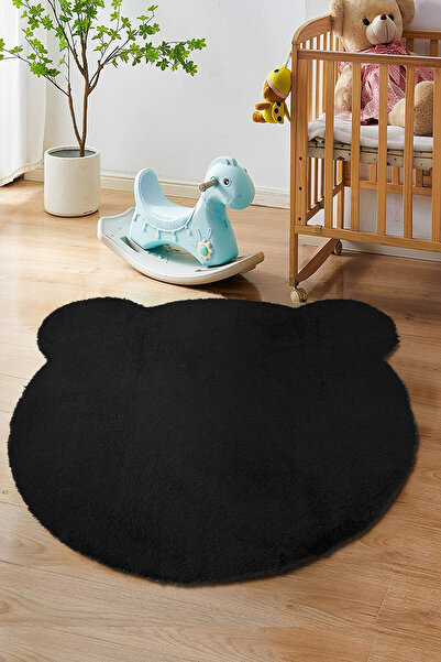 tropikal home Panda Patterned Soft Carpet - Modern Kids and Baby Room