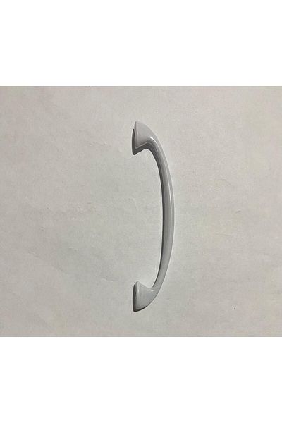 SGS Cabinet Drawer Handle Stainless White Screw Spacing: 9.6cm 1 Piece