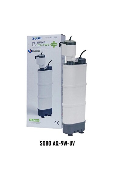 Sobo مضخة مياه لحوض السمك 8 وات مع مصباح للأشعة فوق البنفسجية - 600 لتر/ساعة ...