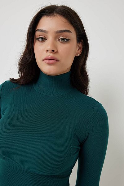 Ardene Long Sleeve Turtleneck Top