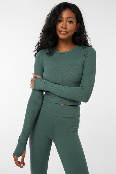 Ardene Ribbed Crew Neck Tee