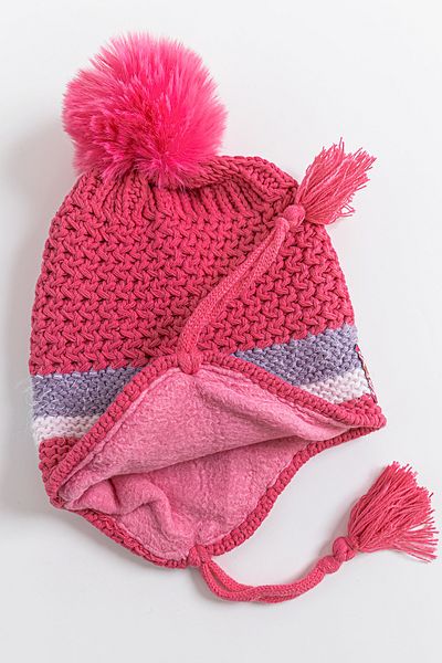 Babymod Star Figured Pompom 4-8 Years Old Girl's Beret