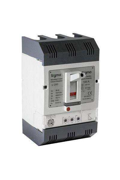 Sigma 3K 630500   - Thermal Magnetic Switch 3X500A, 36Ka, 400-500A Adjustable
