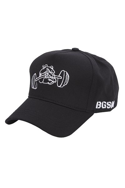 BGSM Bgsm 717 Model Black Sports Cap