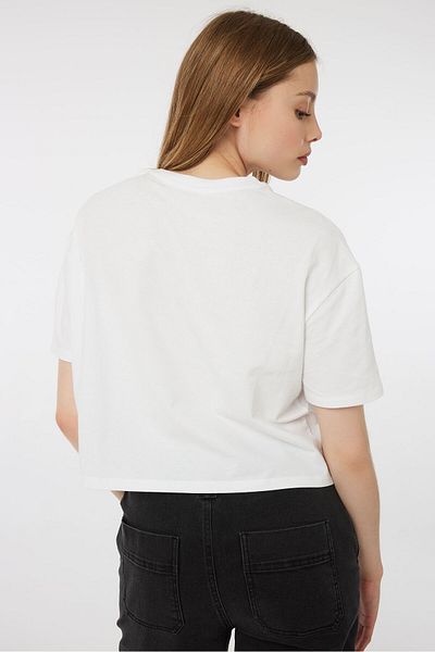 Ardene Basic Boxy Crop Tee
