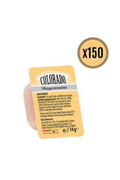 Colorado Mayonez 150adet 1 Koli 14gr