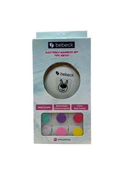 ESPEBA Yenidoğan Bebek/ Çocuk Pilli Tırnak Törpüsü Manikür Seti