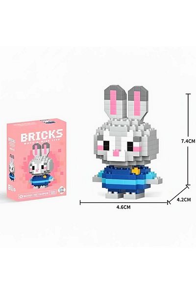 Bricks Judy Zootropolis Disney Puzzle 3D Puzzle Lego