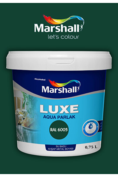 Marshall Luxe Aqua Parlak Su Bazlı Akrilik Dekoratif Dönüşüm Boyası 0,75 Litr...