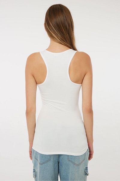 Ardene تانك أساسي طويل فائق النعومة من Racerback