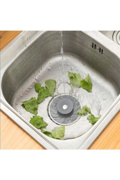 Jetcom Sink Bath Plug with Silicone Strainer Sink Bathtub Drain Plug