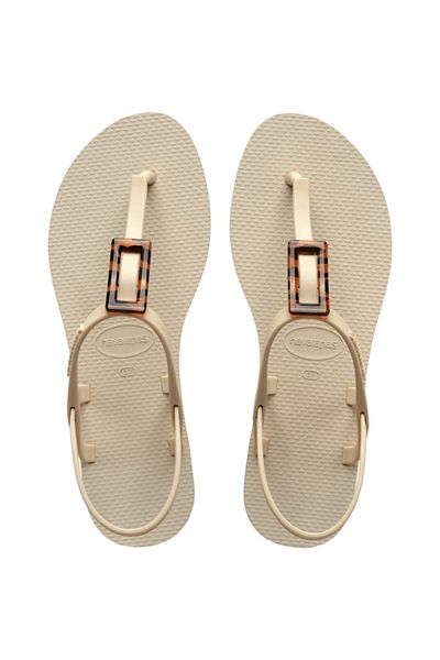Havaianas You Paraty Buckle Beige Γυναικείες Παντόφλες - Χελώνα 4148917 -0121