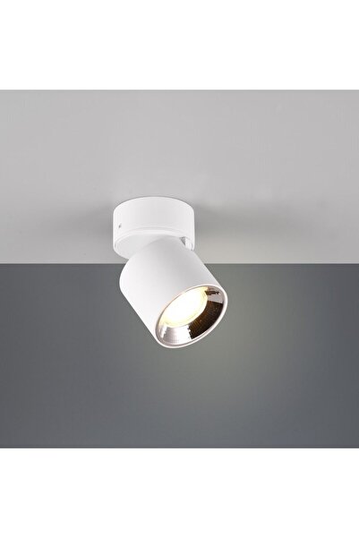 YCL 12 W COB Led Armatür - 3 Işık Rengi - Beyaz + Siyah Kasa - Yuvarlak - Sıva Üstü - YC-805