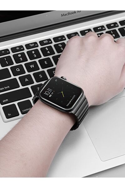 PSGT Apple Watch Compatible Steel Band (Compatible with 6-7-8-se and Ultra 44-45-49mm Models)