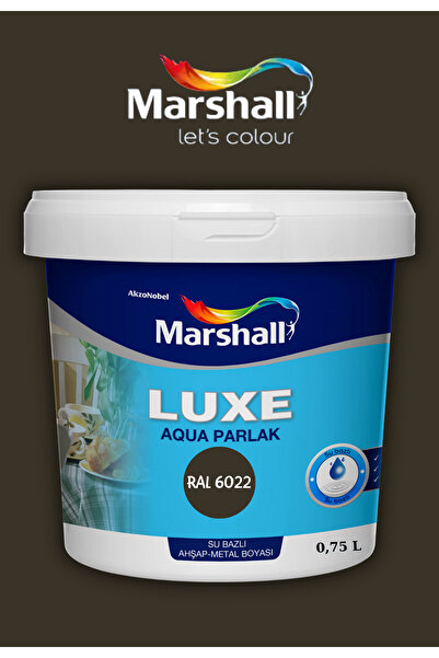 Marshall Luxe Aqua Parlak Su Bazlı Akrilik Dekoratif Dönüşüm Boyası 0,75 lt A...
